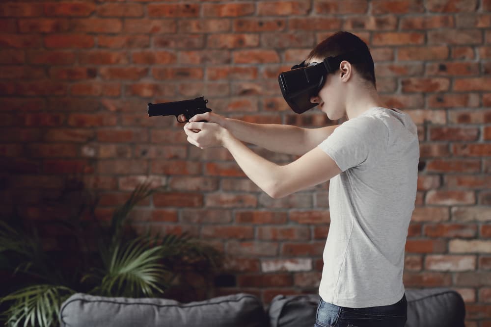 Virtual Reality in Military Gun Training