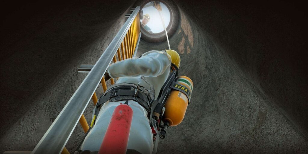 VR Confined-Space safety training
