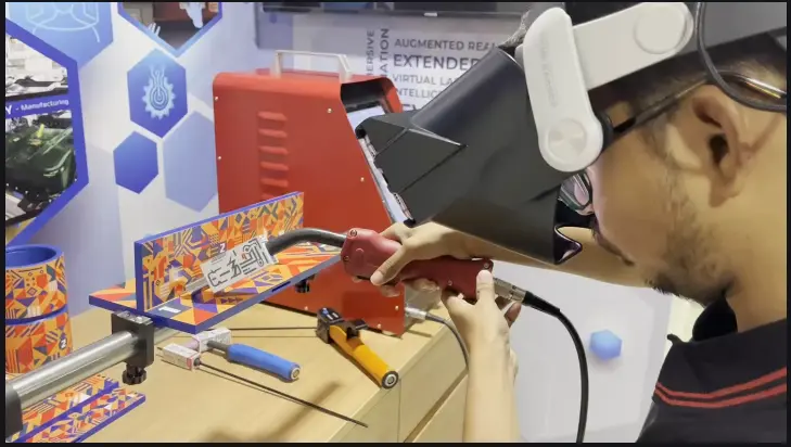 Simbott Augmented Reality Welding system